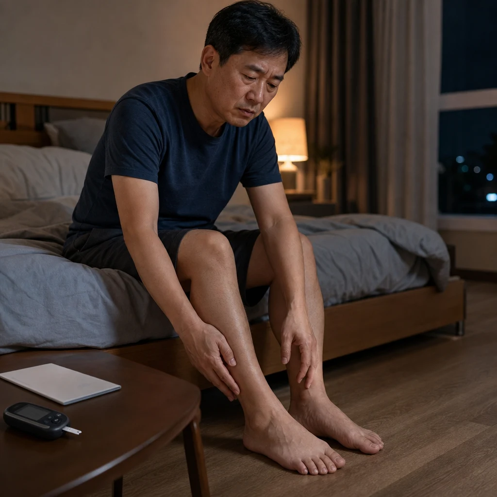 혈당이 정상인데도 양쪽 발바닥이 화끈거리고 저릴 수 있나요? 1
